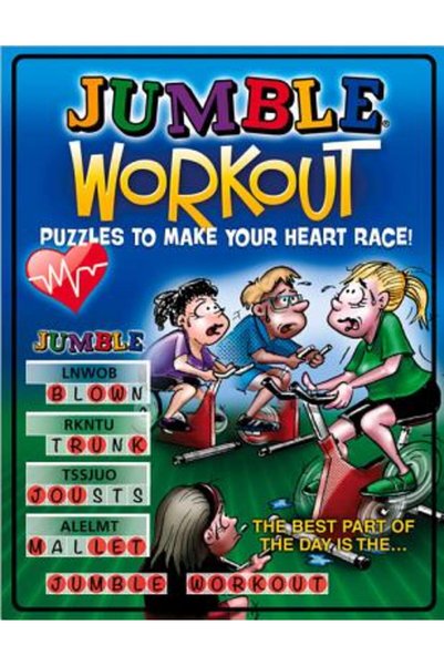 Scholastic Bk Services Antrenament Jumble: Puzzle-uri care îți vor face inima...