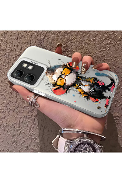 Hontinga حافظة هاتف متوافقة مع هاتف Infinix Smart 9، حافظة صلبة مقاومة للصدما...