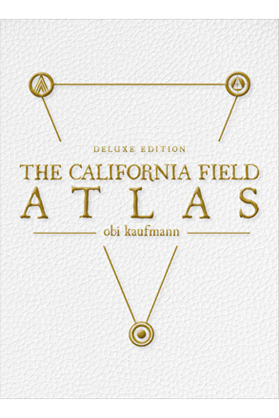 Heyday Books Atlasul de teren din California: Ediție de colecție