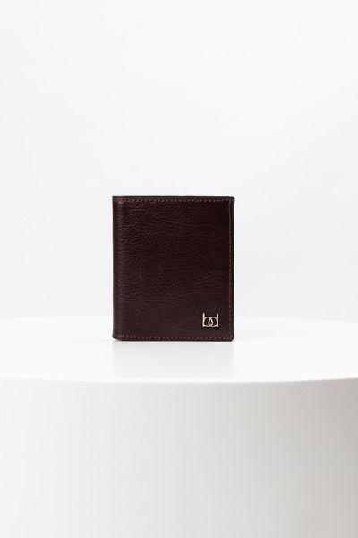 BAYDERİ Suare Genuine Leather Kibar Men's Wallet Brown