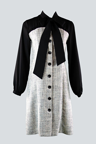 IDYL Collar Bow Tie Dress