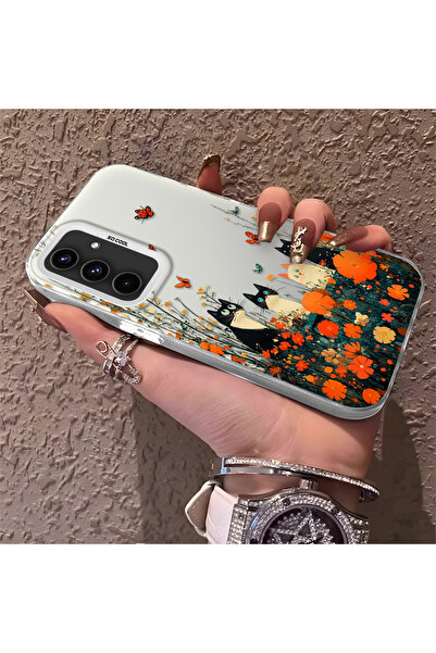 Hontinga حافظة هاتف متوافقة مع هاتف سامسونج جالاكسي A54، حافظة صلبة مقاومة لل...