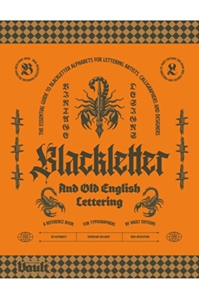 INDEPENDENT CAT Carte de referință pentru Blackletter și litere engleze vechi