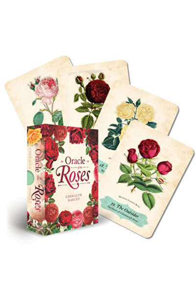 Rockpool Pub Oracolul Trandafirilor: 44 de cărți color cu margini aurite și o...