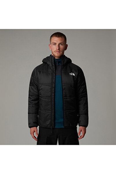 THE NORTH FACE معطف أسود للرجال من كويست سينثيتيك