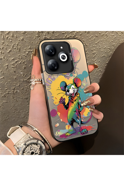 Hontinga حافظة متوافقة مع هاتف Tecno Spark Go 2024، حافظة هاتف صلبة مضادة للس...