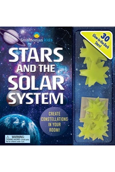 Silver Dolphin Books Smithsonian Kids: Stele și sistemul solar: 30 de stele c...