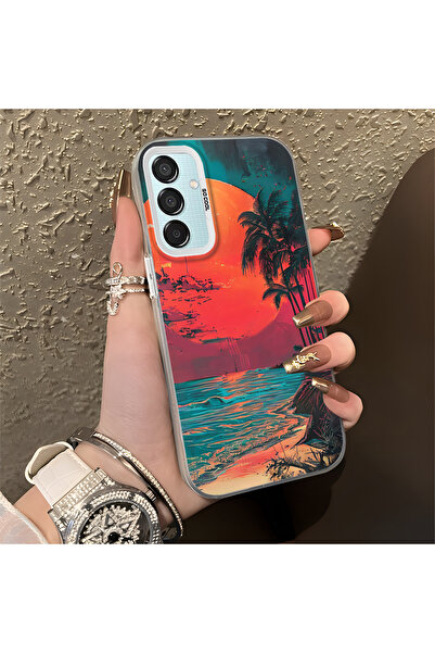 Hontinga حافظة متوافقة مع هاتف سامسونج جالاكسي M15، حافظة هاتف صلبة مضادة للس...