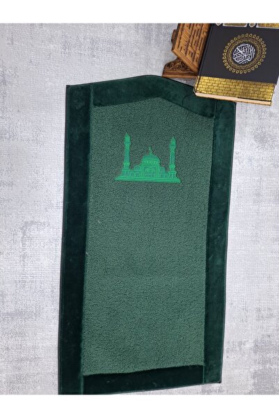 Bripurga Modern Design Soft Plush Prayer Rug – Comfortable, Non-Slip Base, St...