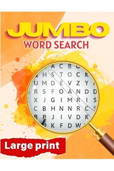 INDEPENDENT CAT Căutare de cuvinte Jumbo cu caractere mari: Carte de puzzle-u...