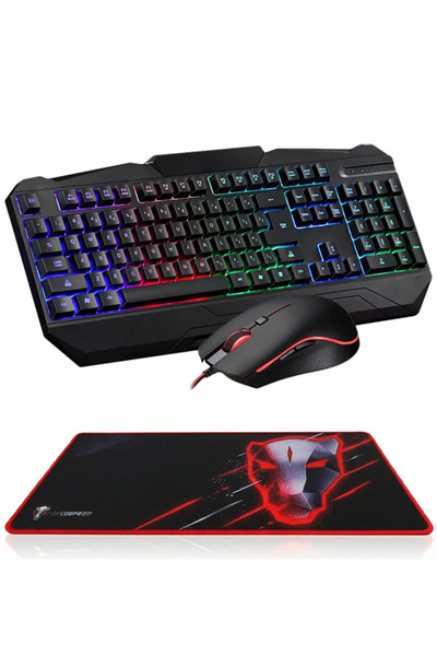 MOTOSPEED Complete Gaming Bundle | S69 RGB Keyboard & Mouse + Mouse Pad
