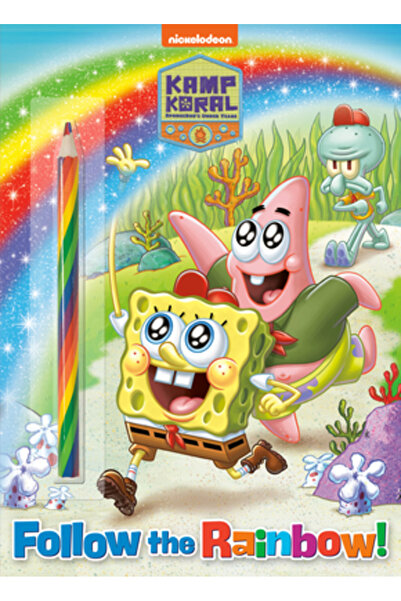 Golden Books Pub Co Inc Urmărește curcubeul! (Kamp Koral: Spongebob's Under Y...