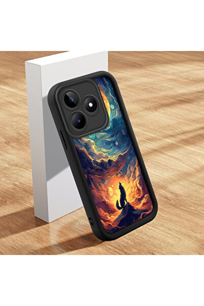 Hontinga جراب هاتف من السيليكون الناعم متوافق مع هاتف Realme C51، مضاد للسقوط...