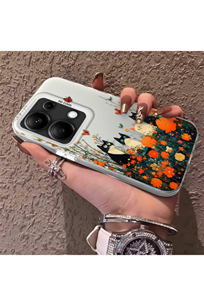 Hontinga حافظة هاتف متوافقة مع هاتف Redmi Note 14S، حافظة صلبة مقاومة للصدمات...