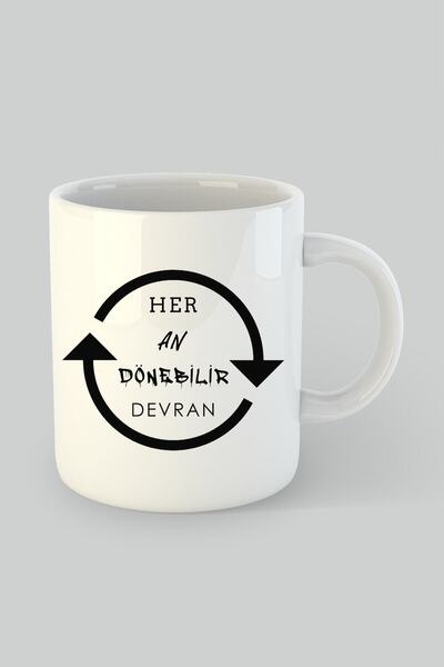 Mio Life كوب بورسلين مطبوع من ديفران يمكن تدويره في أي وقت