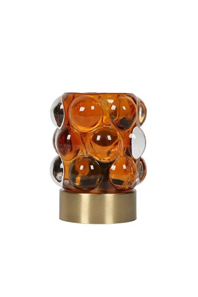 Vitale Bologna Kahve Rengi Led Fener 9*9*11 cm AK.KI0033