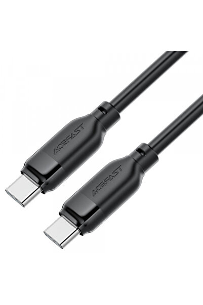 Acefast USB-C Data and Charging Cable - USB-C C16-03, 60W, 1.2m, Black