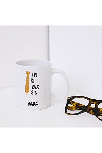 Mio Life Glad to Have You Dad Printed Mug Cup