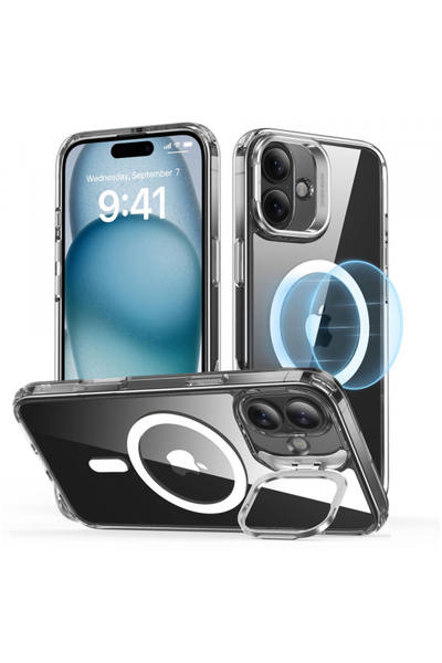 ESR Husa MagSafe pentru Apple iPhone 16 Plus, ESR, Classic Hybrid Kickstand, ...