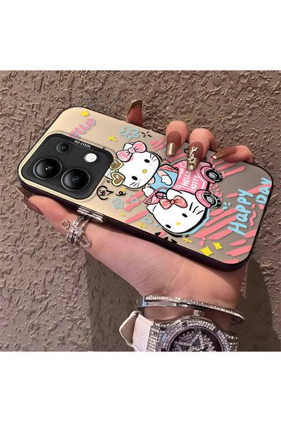 Hontinga حافظة هاتف متوافقة مع هاتف Redmi Note 13 4G، حافظة صلبة مقاومة للصدم...