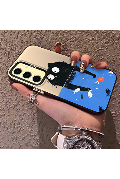 Hontinga حافظة هاتف متوافقة مع هاتف سامسونج جالاكسي S24 Fe، حافظة صلبة مقاومة...