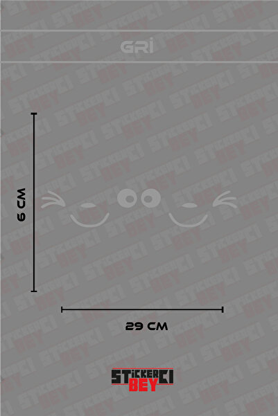 STİCKERCI BEY Eye and Hand Visual Motorcycle Laptop Helmet Car Sticker Decal ...