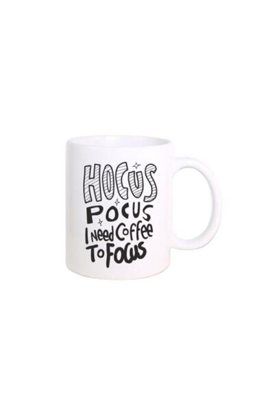 Mio Life Hocus Pocus I Need Coffee To Focus Printed Mug