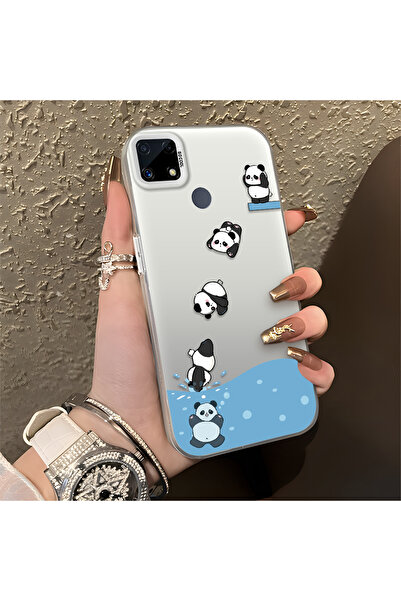 Hontinga حافظة متوافقة مع هاتف Realme C25S، حافظة هاتف صلبة مضادة للسقوط، حيو...