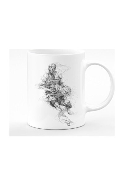 Mio Life كأس كوبي براينت من البورسلين الأبيض