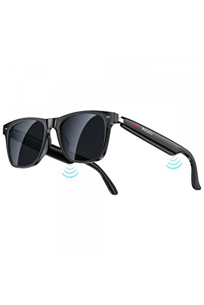 Yesido Handsfree Bluetooth IO35, Tip Ochelari de Soare Unisex, A2DP, Negru
