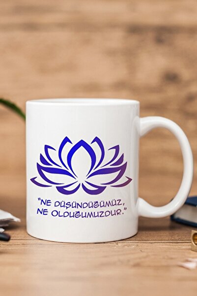 Mio Life كوب بطبعة رمز اللوتس الصوفي