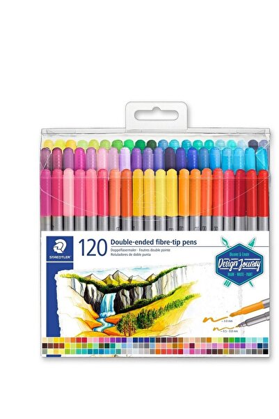 Staedtler Carioci 2 capete 120 buc/set