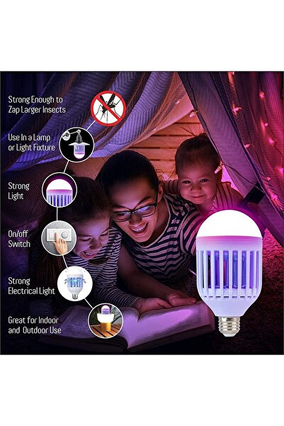 ELECDON 2 in 1 Electronic Insect and Mosquito Zapper with LED UV Light
