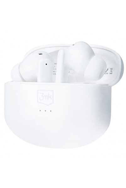 3MK Căști Bluetooth handsfree LIFEPODS, TWS, ANC, Alb