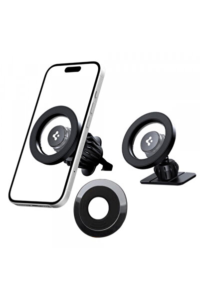 Spigen Suport Auto Magnetic MFT13, Universal, Negru