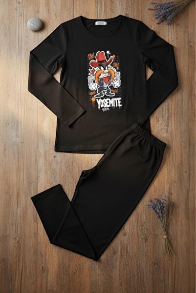 PEMBİŞ HOMEWEAR Women's Pajama Set Bambuuu Transitional -Sezm-02