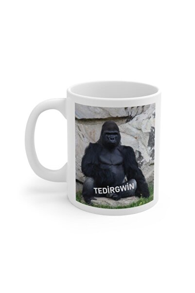 Mio Life غوريلا - تيديرجوين - كوب زجاجي مطبوع