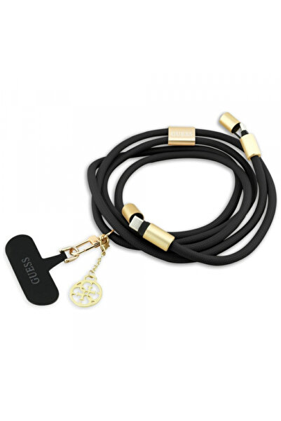 Guess USB-C Data and Charging Cable - USB-C CBDY 4G Charm, 100W, 1.5m, Black