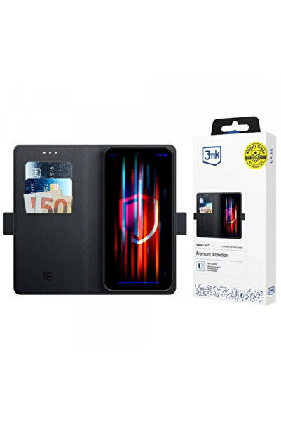 3MK Husa pentru Xiaomi Poco C75 / Redmi 14C, 3MK, Wallet, Neagra