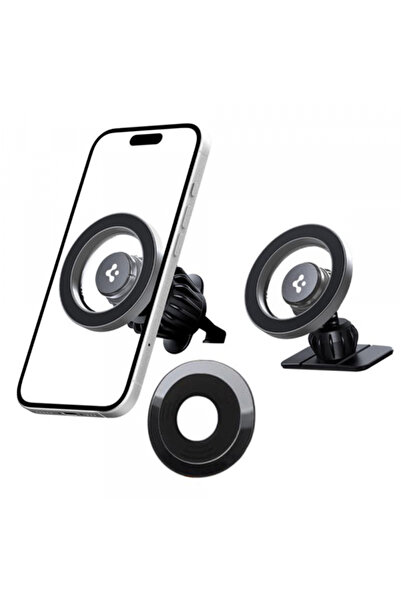 Spigen Suport Auto Magnetic MFT13, Universal, Argintiu