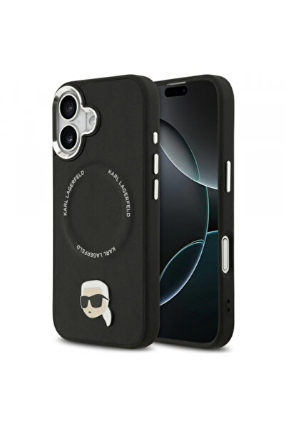 Karl Lagerfeld Θήκη MagSafe για Apple iPhone 17, Karl Lagerfeld, Karl Pin, Μαύρη