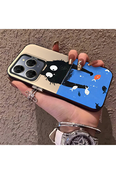 Hontinga حافظة هاتف متوافقة مع هاتف Tecno Spark 20 Pro، حافظة صلبة مقاومة للص...