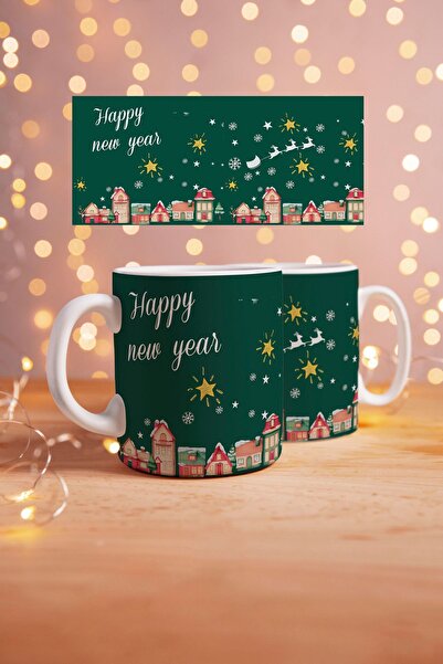 Mio Life كوب بتصميم رأس السنة الجديدة، كوب موسم الشتاء، هدية عيد ميلاد