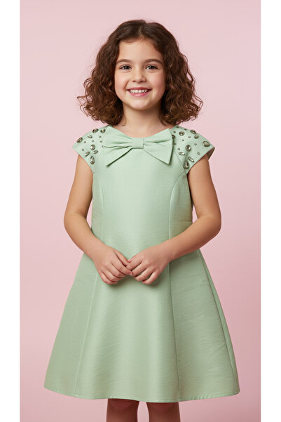 Jolanda فستان بناتي أخضر