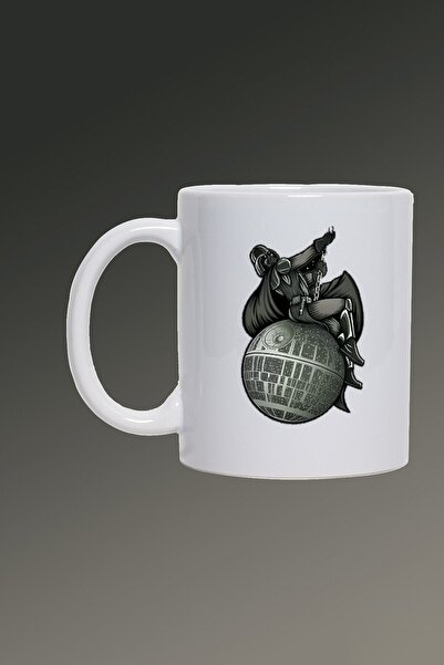 Mio Life Darth Vader-wrecking Ball Printed Porcelain Mug