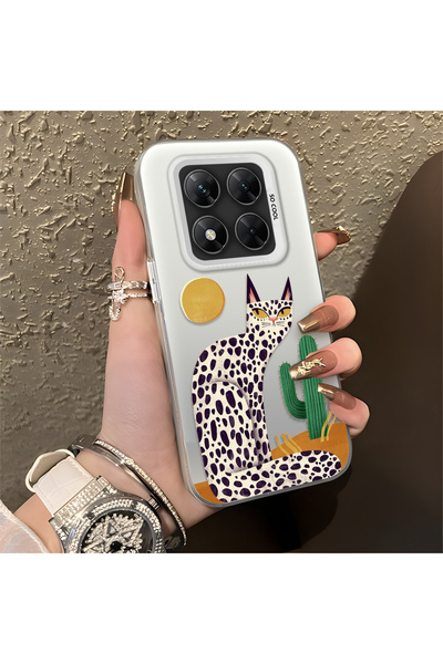 Hontinga حافظة متوافقة مع هاتف Poco X7 5G، حافظة هاتف صلبة مضادة للسقوط، حيوا...