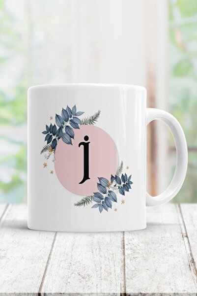 Mio Life كوب مطبوع عليه حرف I