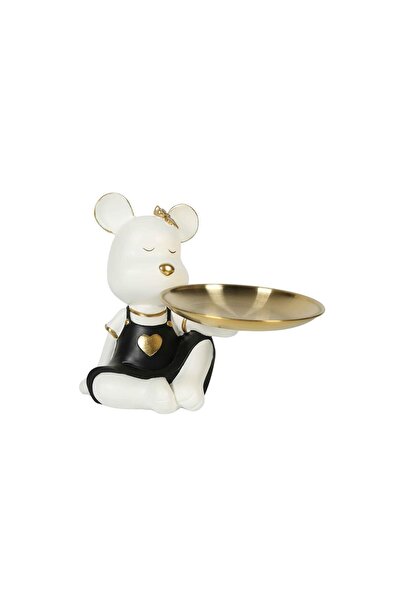 Vitale Ninas Beyaz Garson Mouse 14.5*13*18 cm AK.KM0023