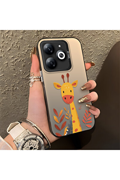 Hontinga حافظة متوافقة مع هاتف Infinix Hot 40i، حافظة هاتف صلبة مضادة للسقوط،...