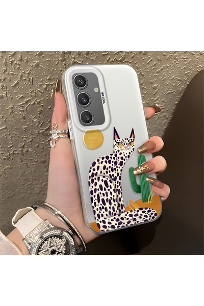 Hontinga حافظة متوافقة مع هاتف سامسونج جالاكسي S24، حافظة هاتف صلبة مضادة للس...